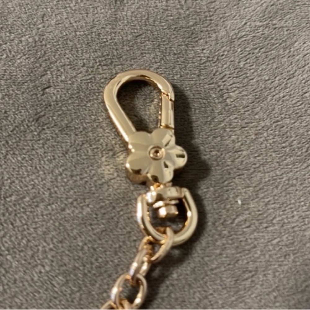 Chanel Gold Letters Charm Strap For Handbag - Picture 4 of 6